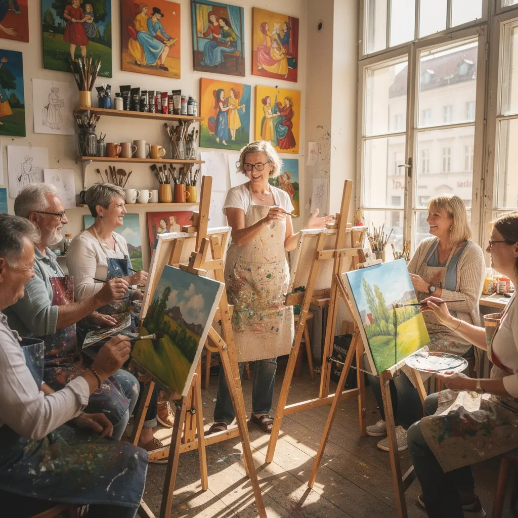 Kreatywne sposoby na rozwój dla dorosłych po 45. roku życia.